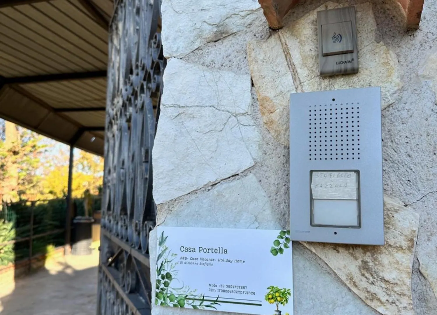 Portella di Mare Casa Portella בית נופש
